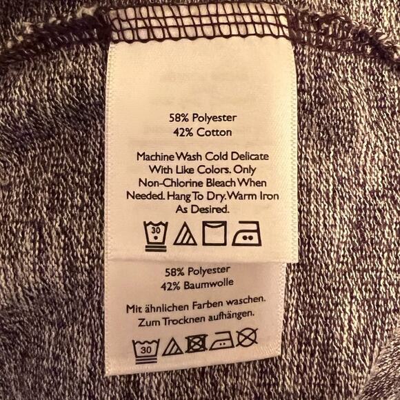 Eddie Bauer Purple Drape Front Cardigan Size XL - Picture 5 of 5